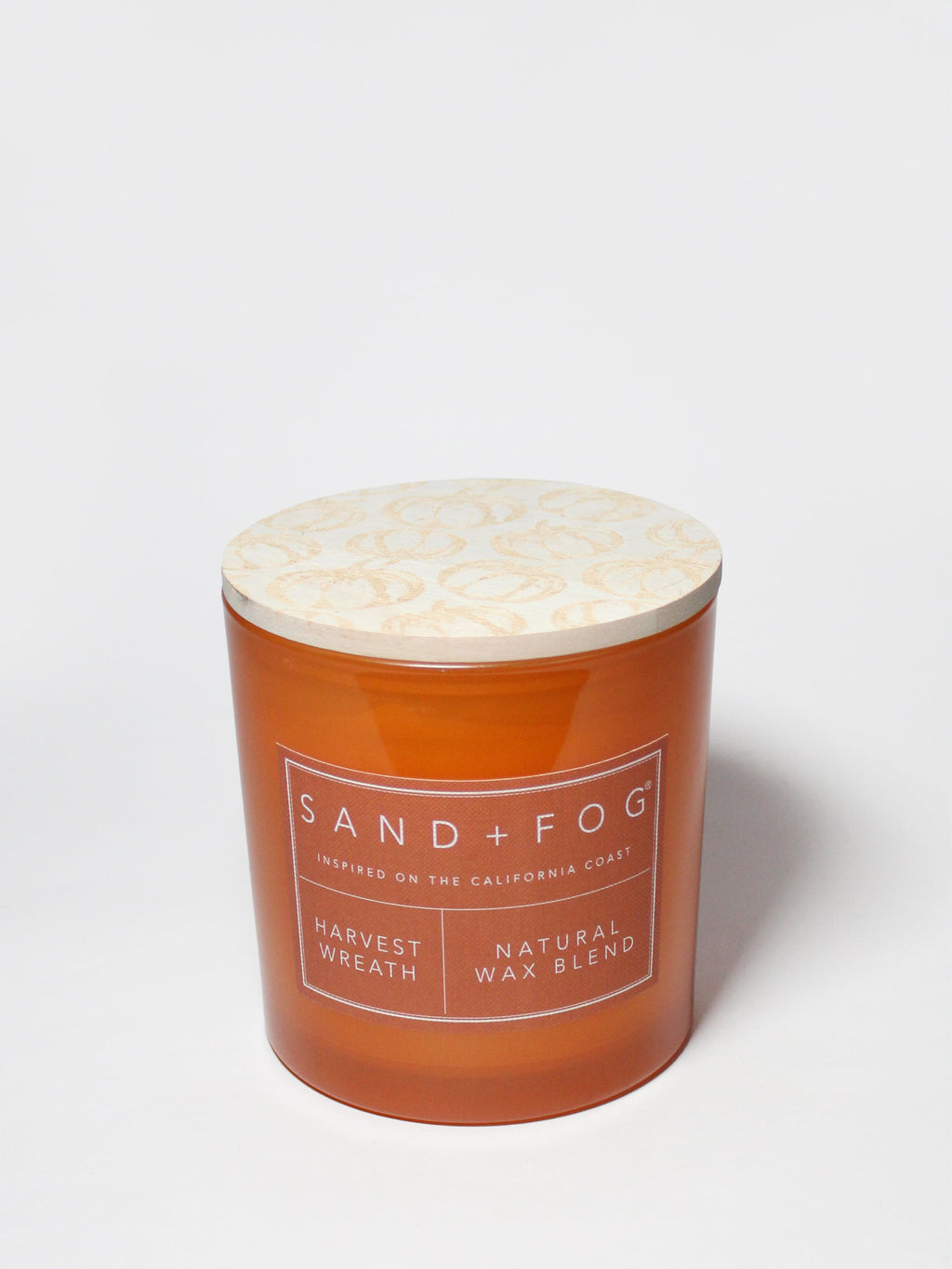 Elegant Harvest Wreath 21 oz scented candle