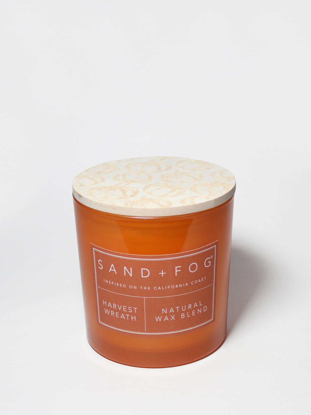 Elegant Harvest Wreath 21 oz scented candle