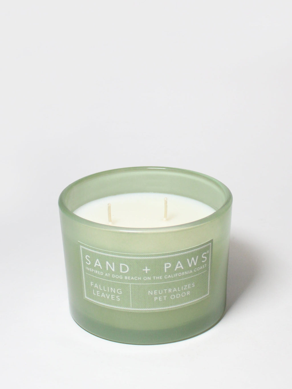Elegant Sand + Paws Falling Leaves 12 oz scented candle
