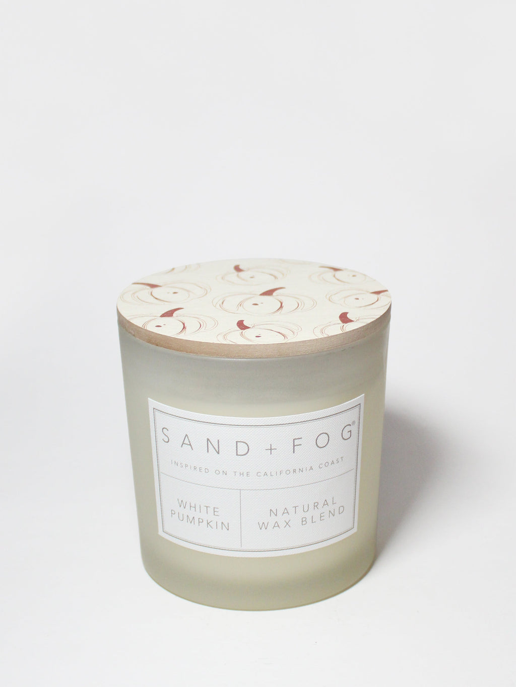 Elegant White Pumpkin 21 oz scented candle