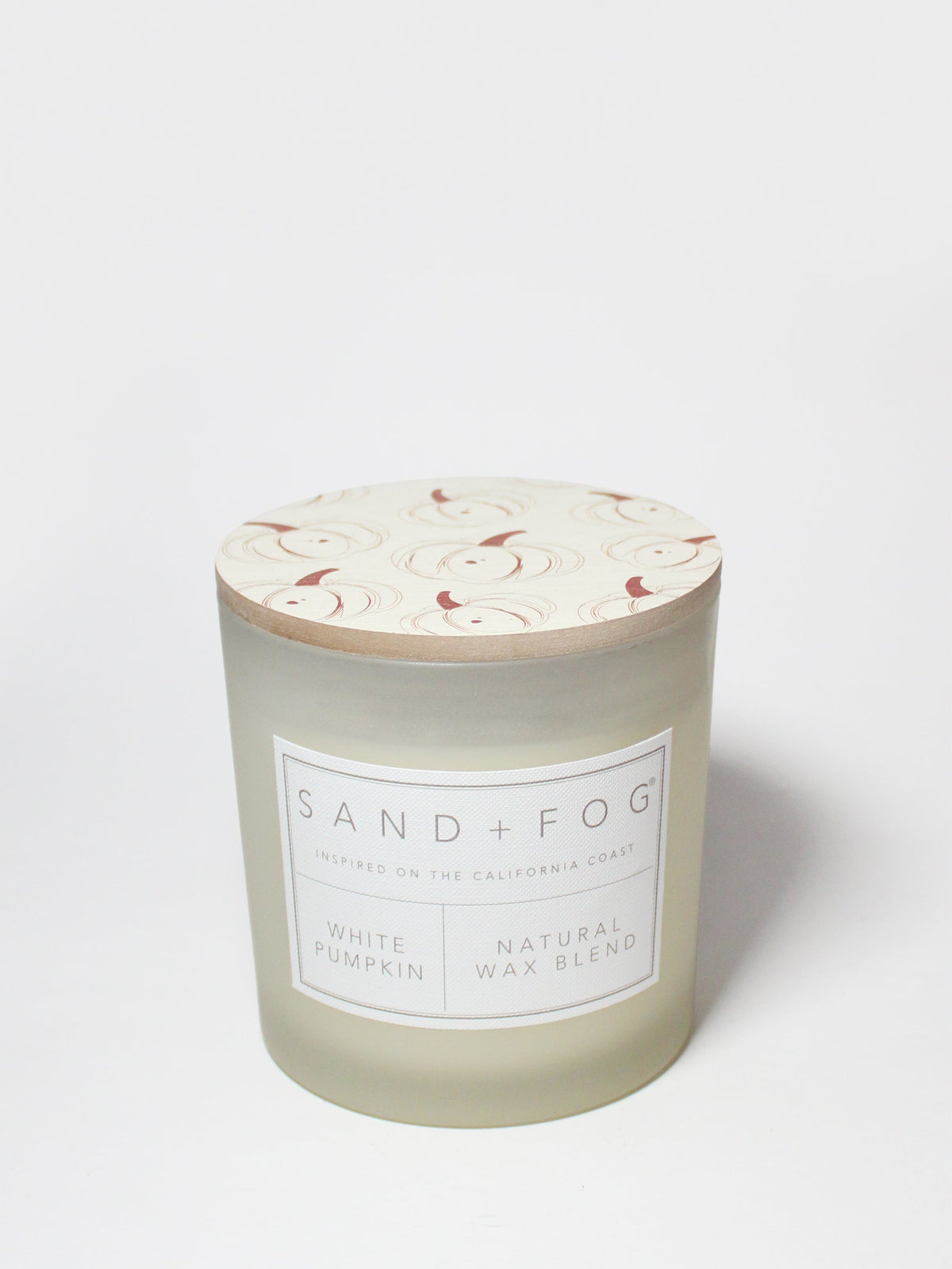 Elegant White Pumpkin 21 oz scented candle