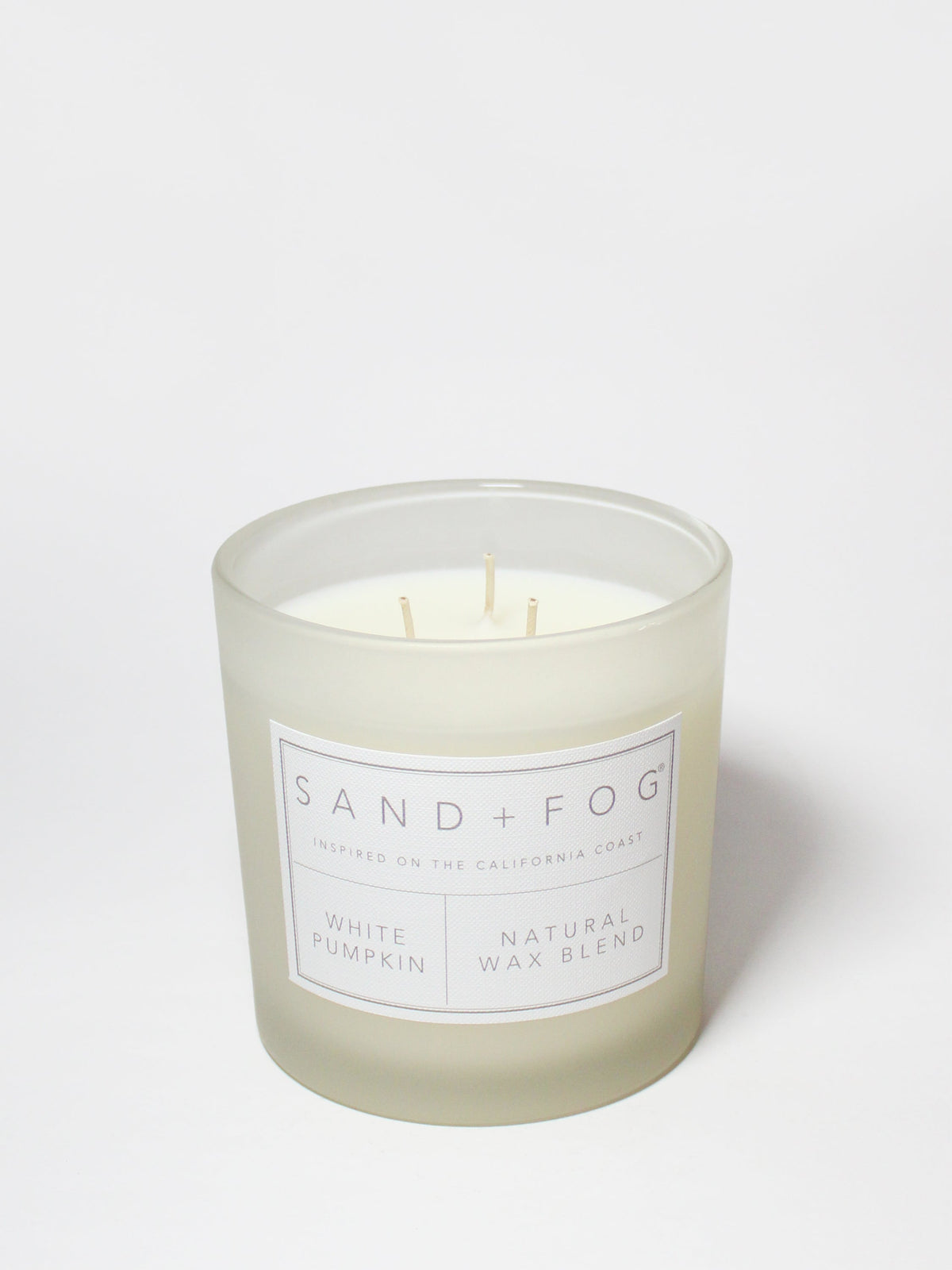 Elegant White Pumpkin 21 oz scented candle