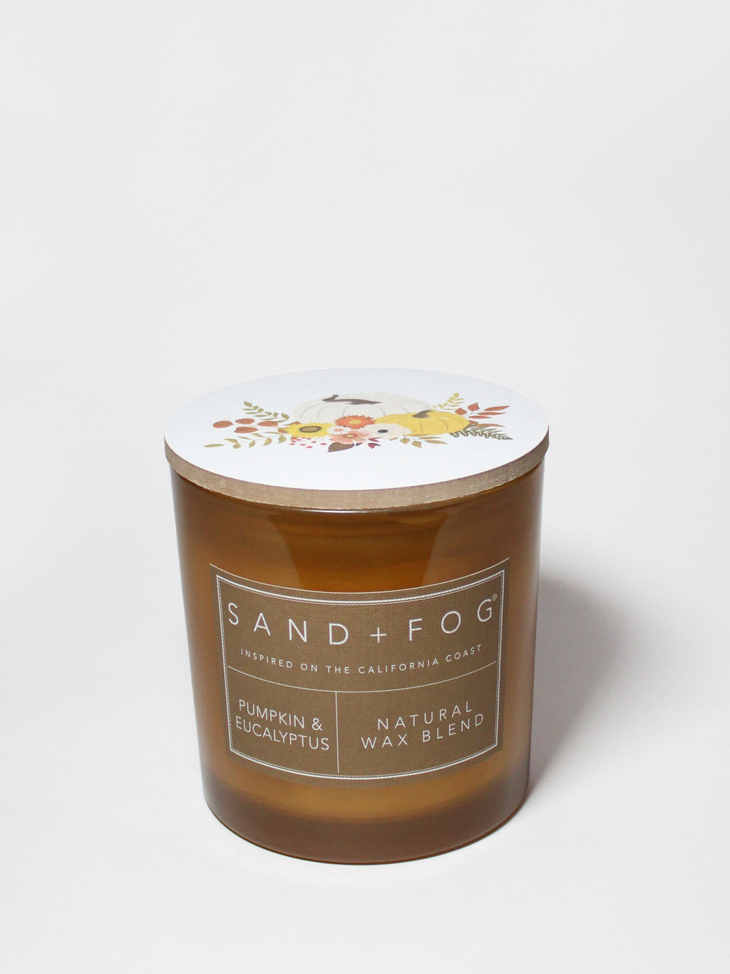 Elegant Pumpkin & Eucalyptus 21 oz scented candle