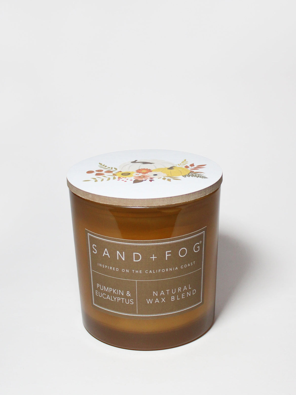 Elegant Pumpkin & Eucalyptus 21 oz scented candle