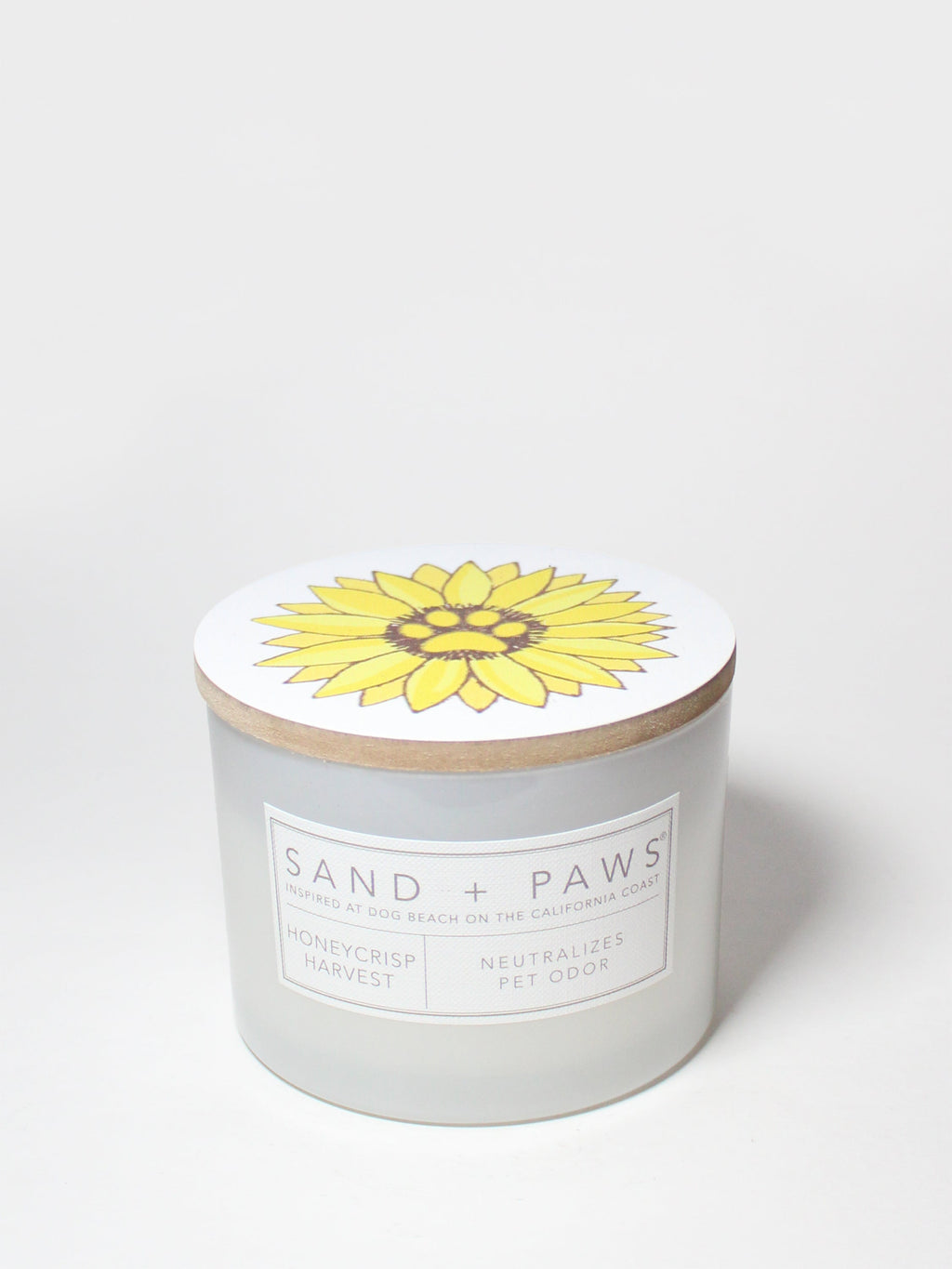 Elegant Sand + Paws Honeycrisp Harvest 12 oz scented candle