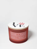 Elegant Sand + Paws Harvest Wreath 12 oz scented candle