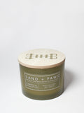 Elegant Sand + Paws Pumpkin & Eucalyptus 12 oz scented candle