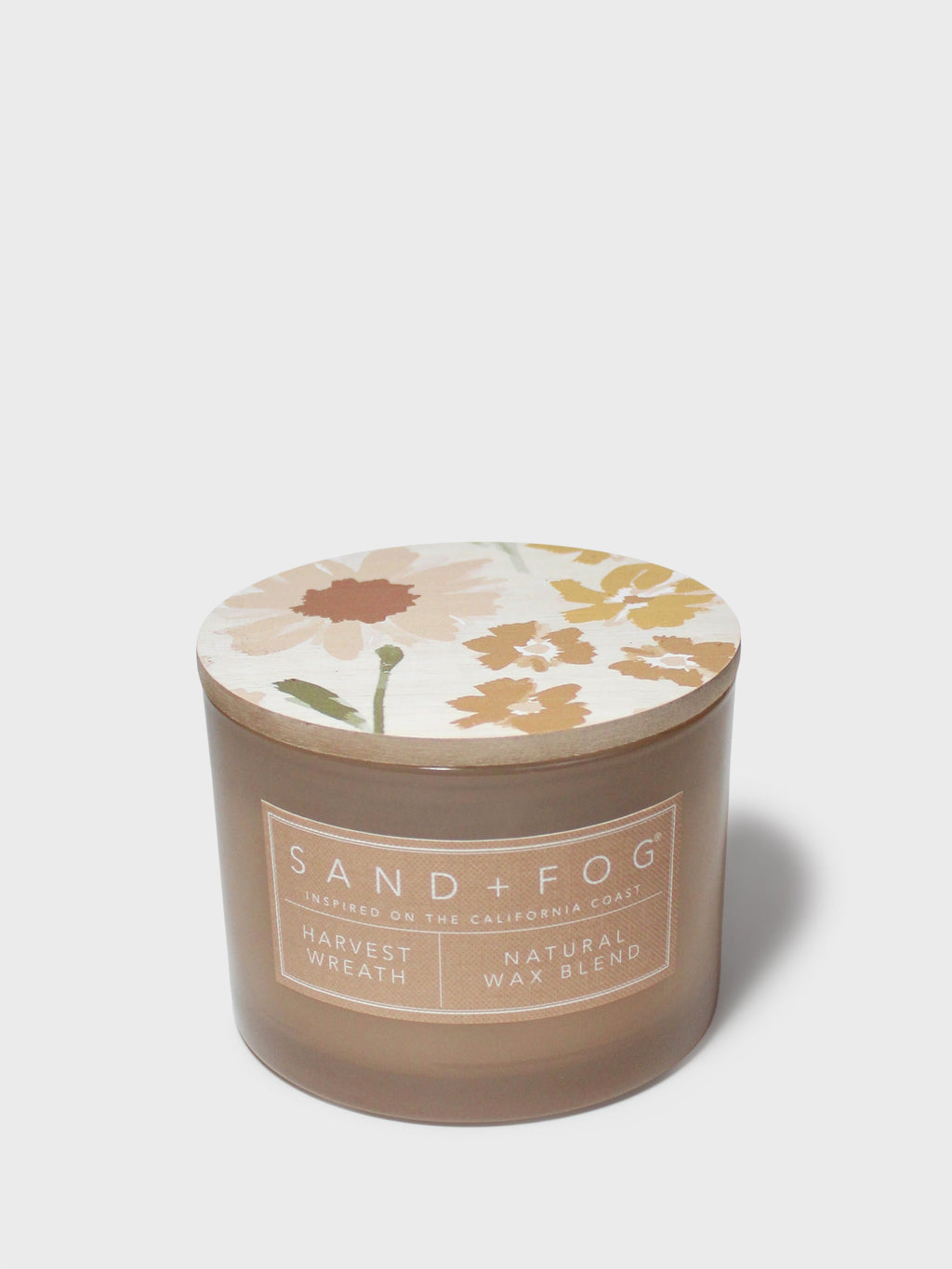 Elegant Harvest Wreath 12 oz scented candle