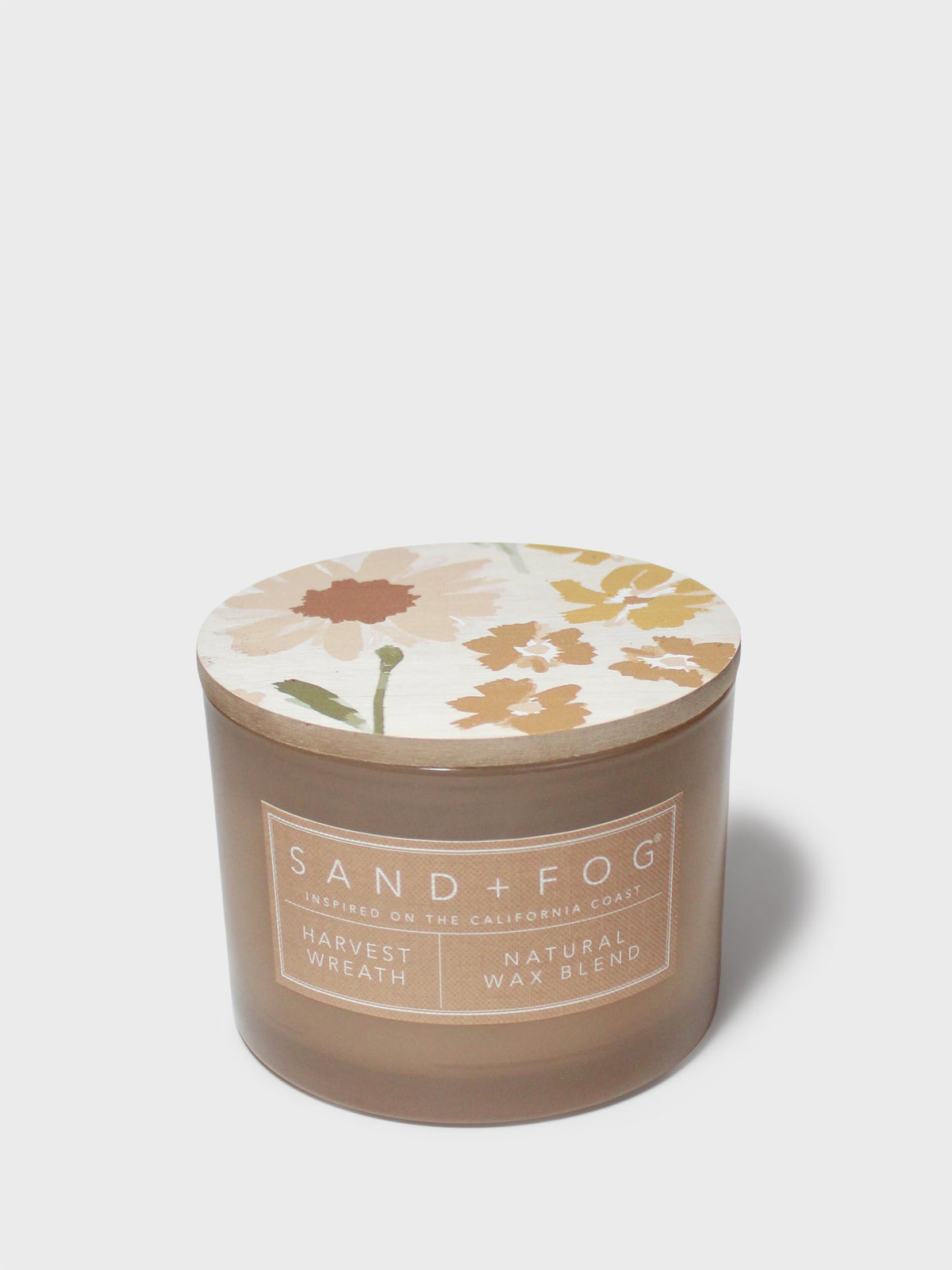 Elegant Harvest Wreath 12 oz scented candle