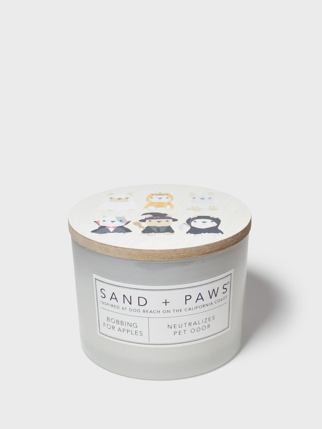 Elegant Sand + Paws Bobbing for Apples 12 oz scented candle