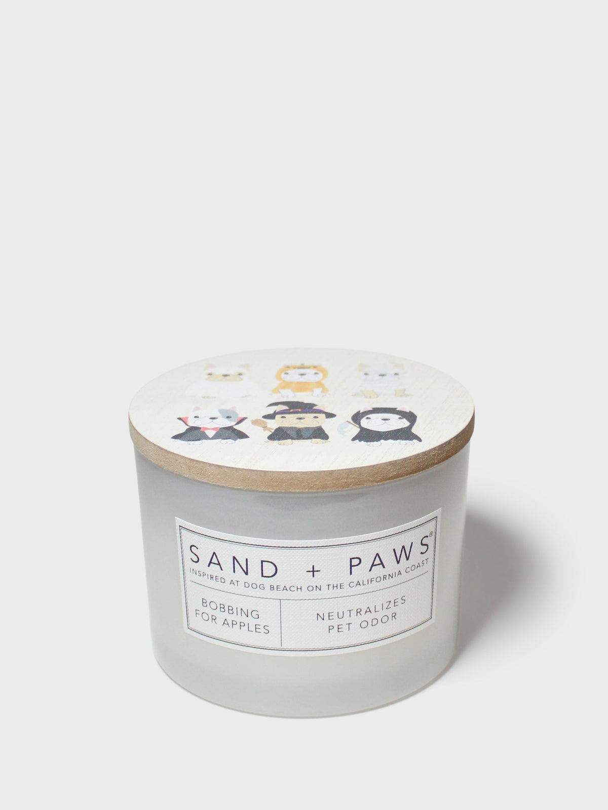 Elegant Sand + Paws Bobbing for Apples 12 oz scented candle