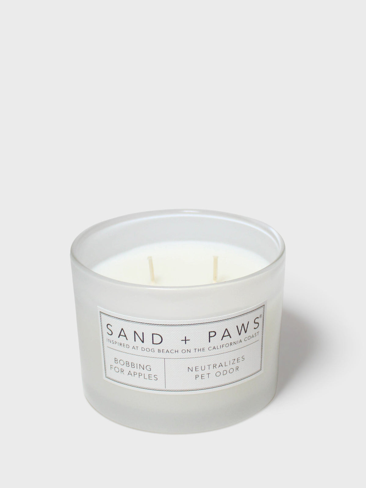 Elegant Sand + Paws Bobbing for Apples 12 oz scented candle