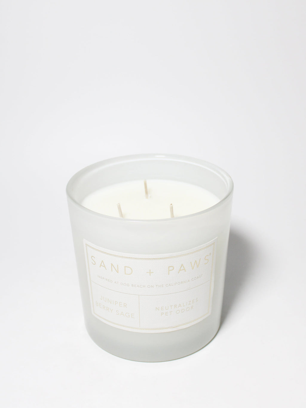 Elegant Sand + Paws Juniper Berry Sage 21 oz scented candle