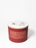 Elegant Sand + Paws Winter White 12 oz scented candle