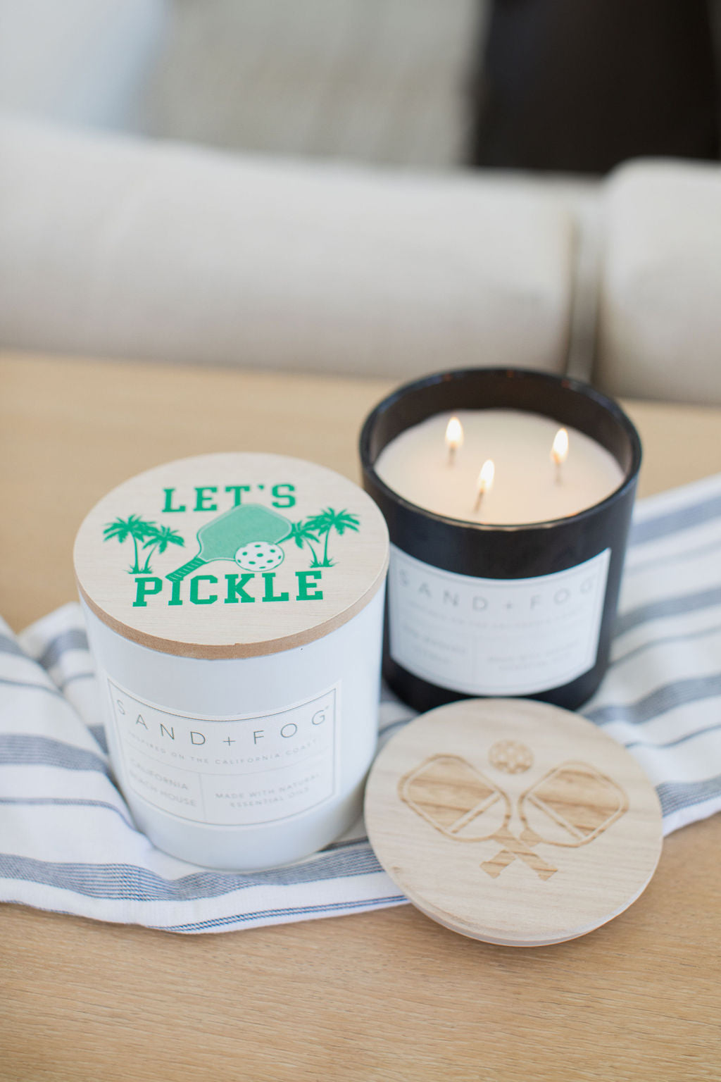 Elegant California Beach House 21 oz scented candle