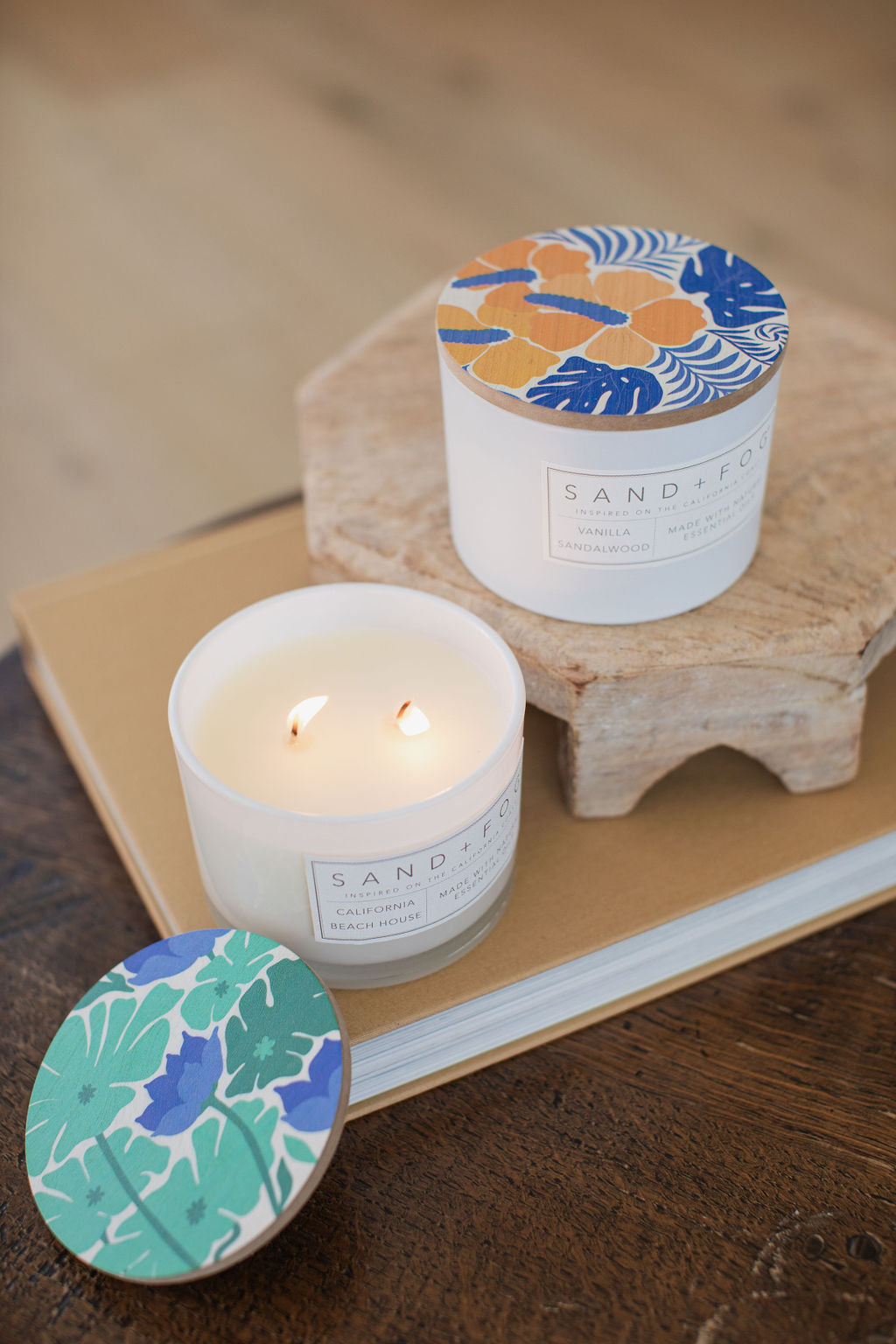 Elegant Vanilla Sandalwood 12 oz scented candle