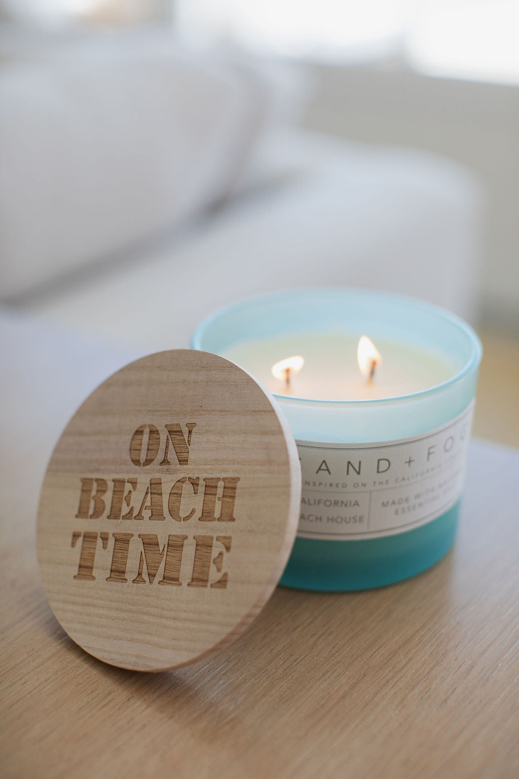 Elegant California Beach House 12 oz scented candle