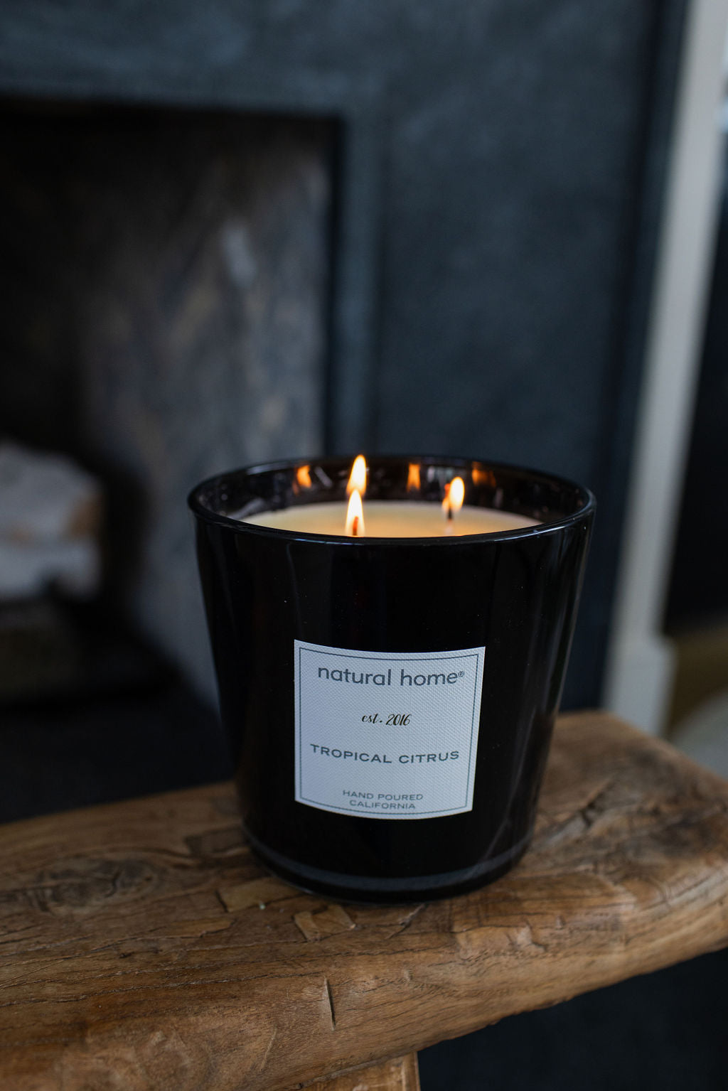 Elegant Tropical Citrus Natural Home 31 oz scented candle