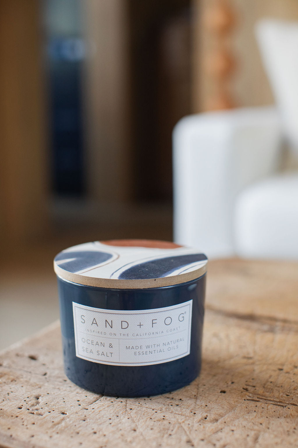 Elegant Ocean & Sea Salt 12 oz scented candle