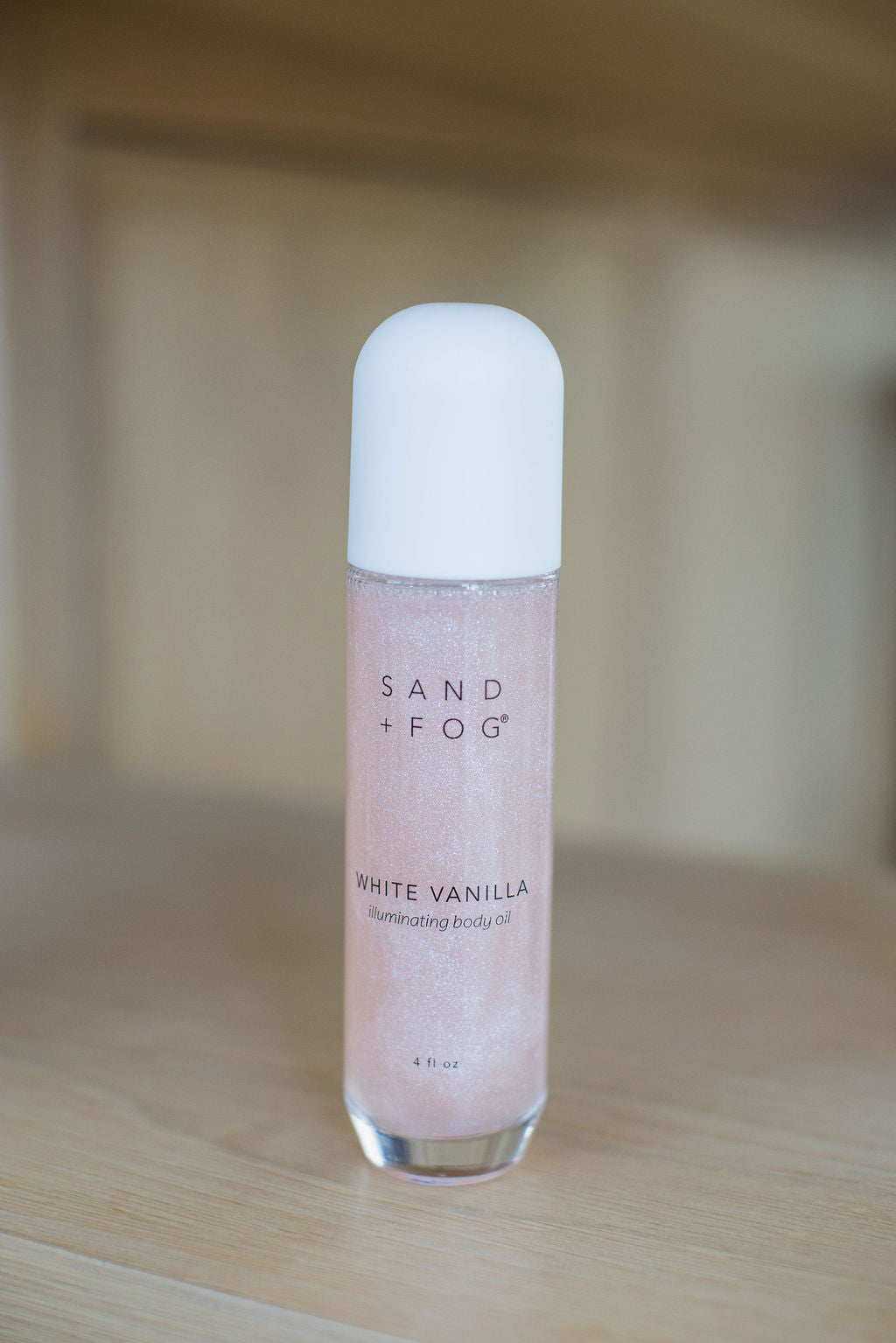 Soothing White Vanilla 4 oz Illuminating Body Oil