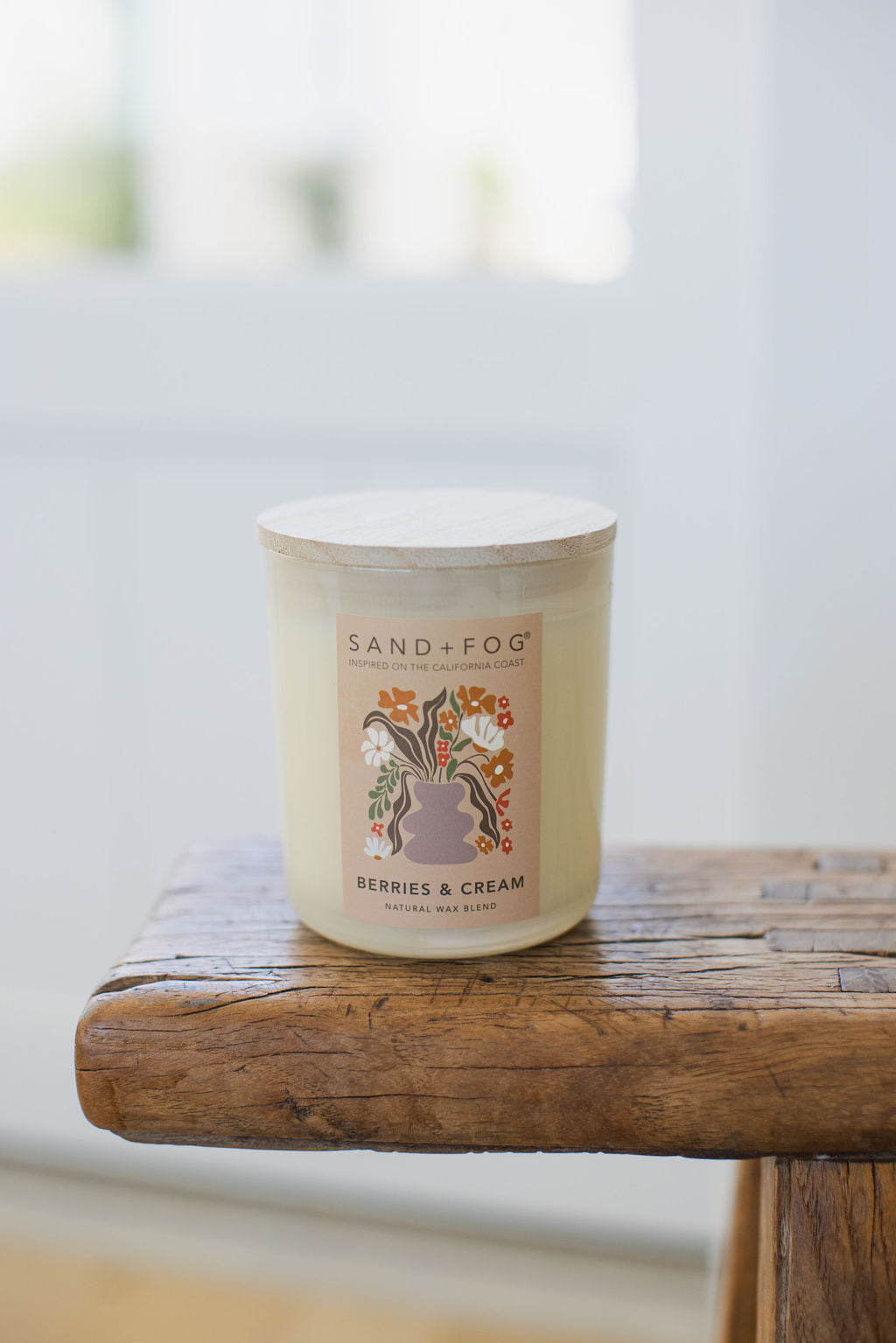 Nourishing Berries & Cream 10 oz scented candle