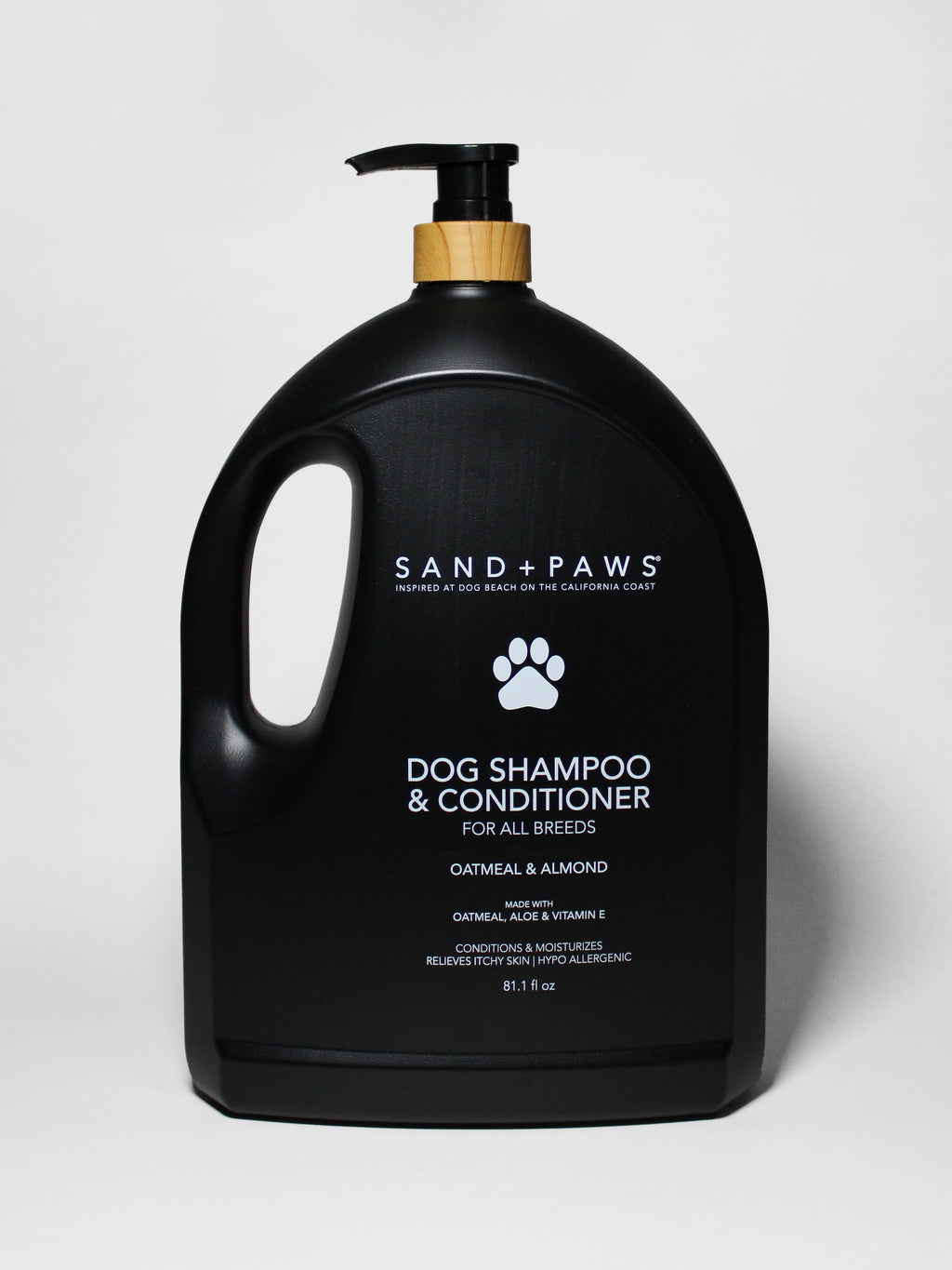 Nourishing Sand + Paws Pet Shampoo & Conditioner - Oatmeal & Almond