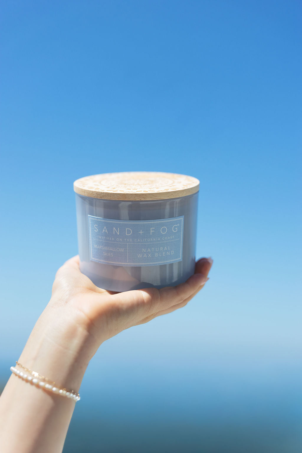 Elegant Marshmallow Skies 12 oz scented candle