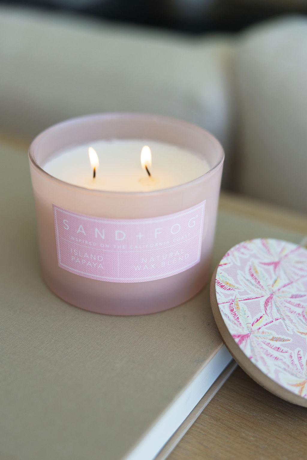 Elegant Island Papaya 12 oz scented candle