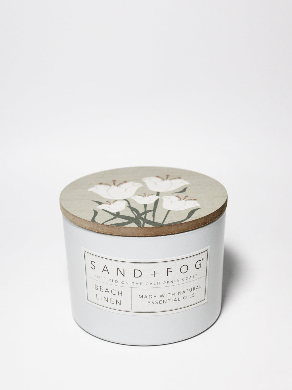 Elegant Beach Linen 12 oz scented candle