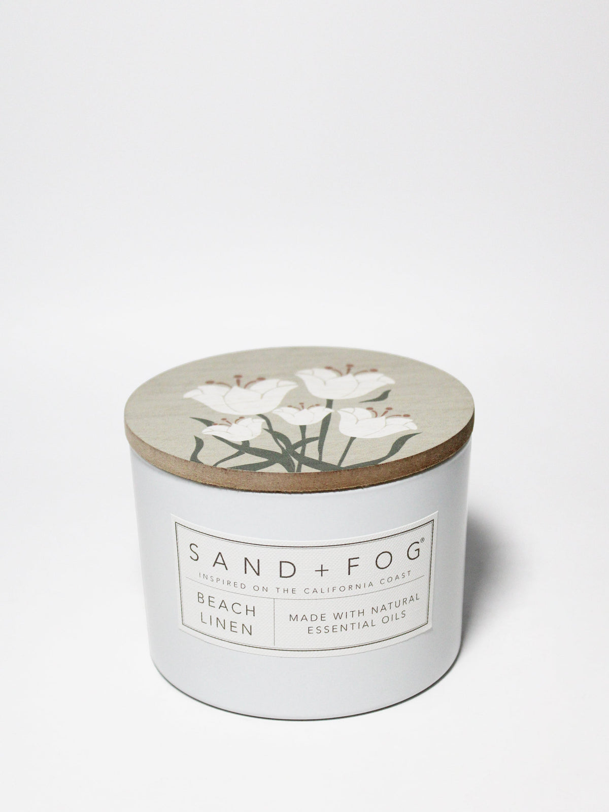 Elegant Beach Linen 12 oz scented candle