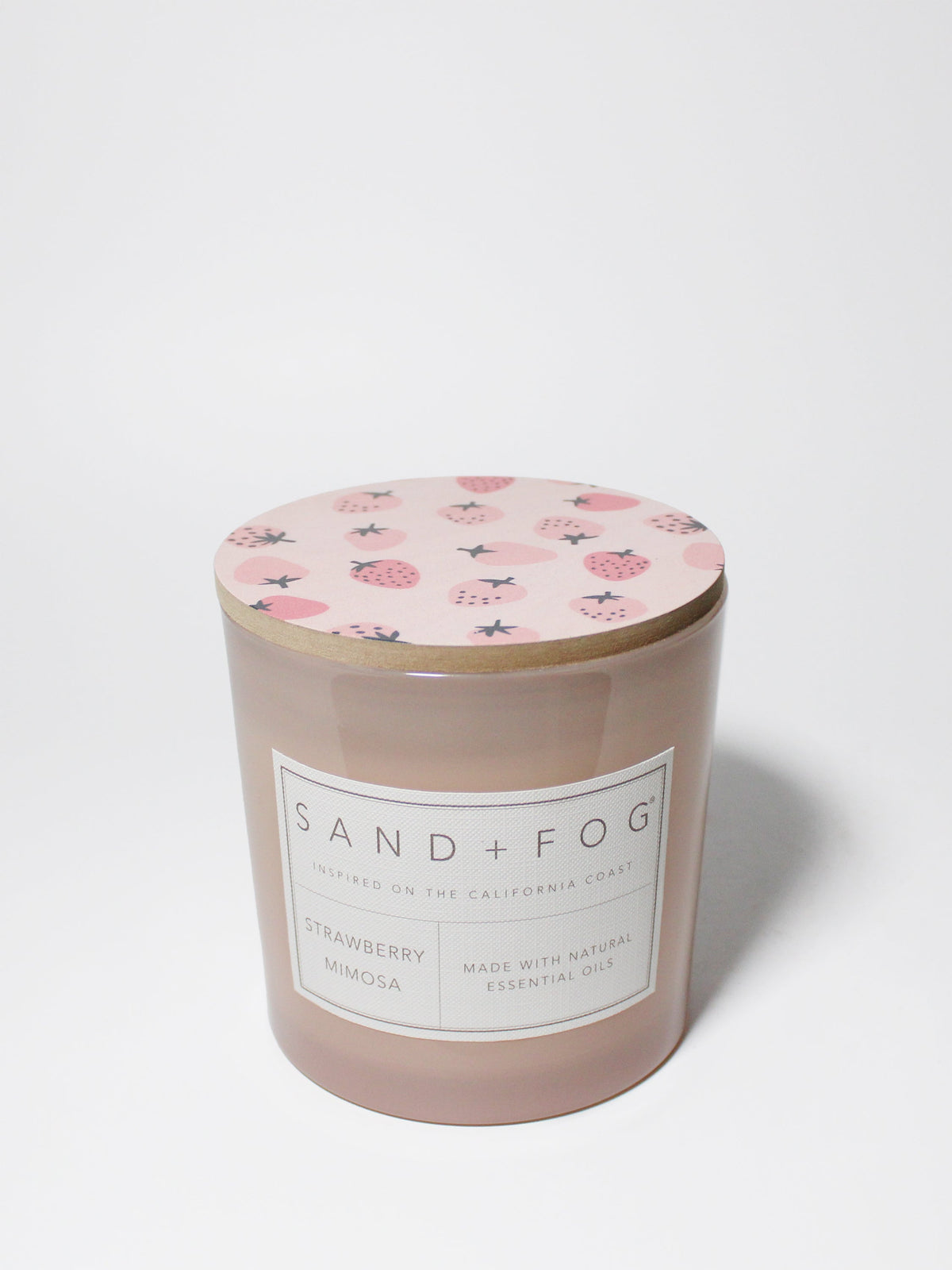 Elegant Strawberry Mimosa 21 oz scented candle