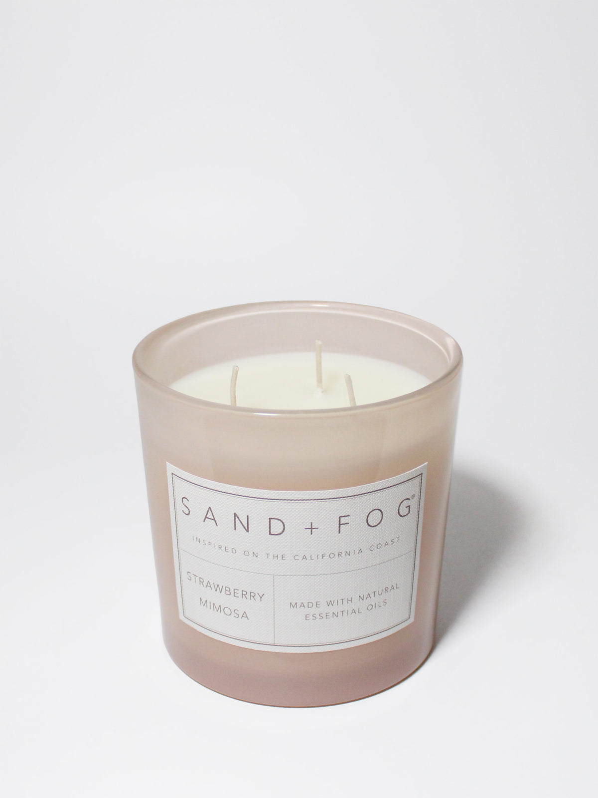 Elegant Strawberry Mimosa 21 oz scented candle