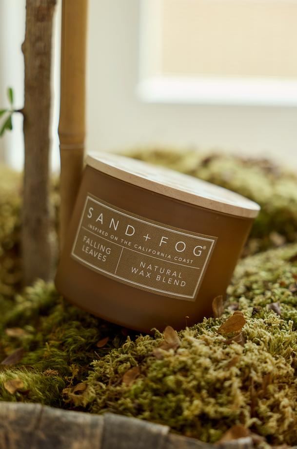 Elegant Falling Leaves 12 oz scented candle