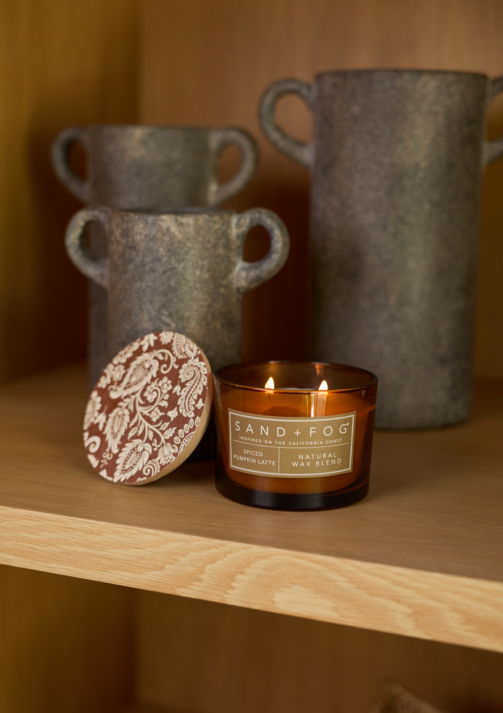 Elegant Spiced Pumpkin Latte 12 oz scented candle