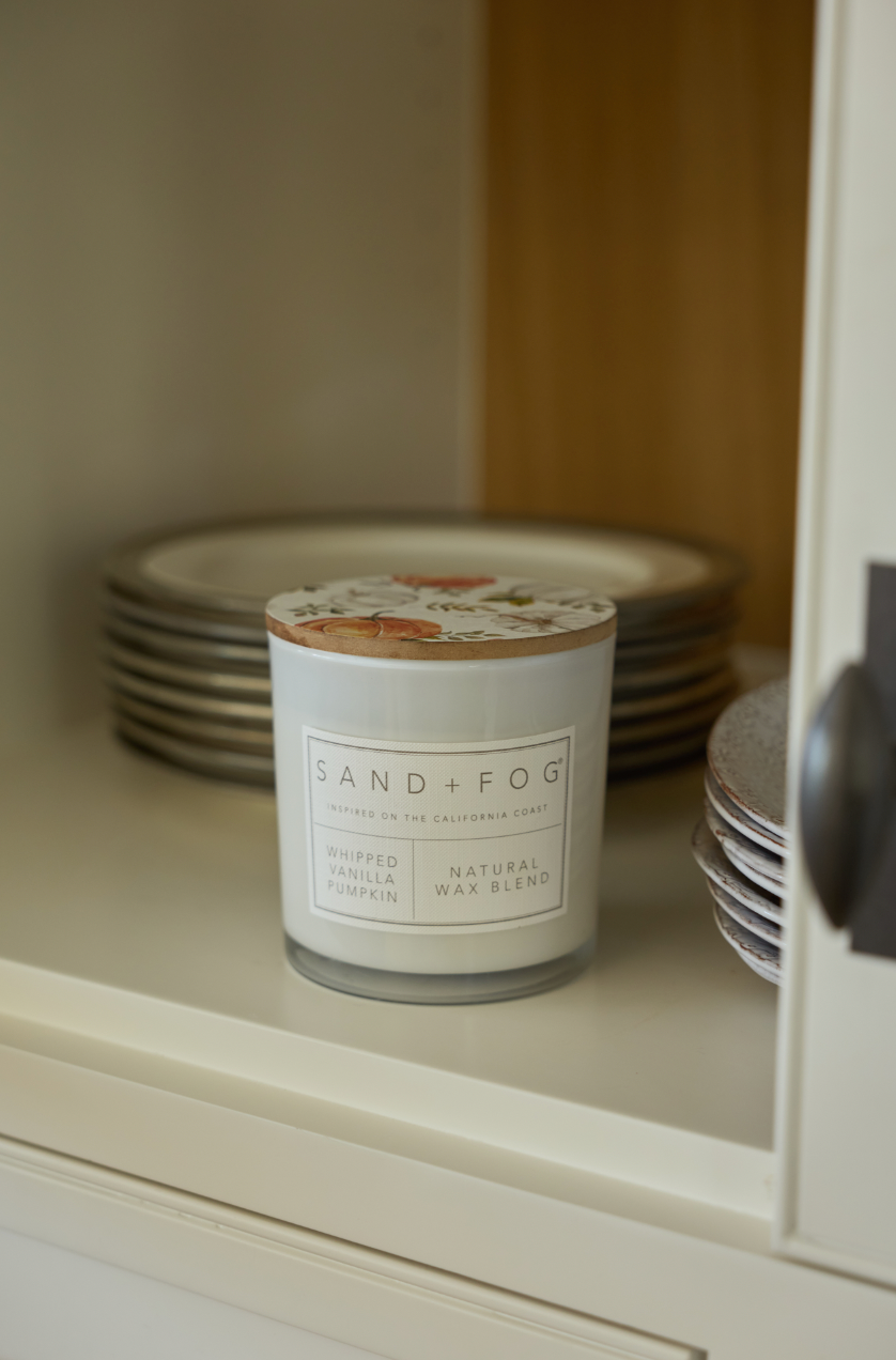Elegant Whipped Vanilla Pumpkin 21 oz scented candle