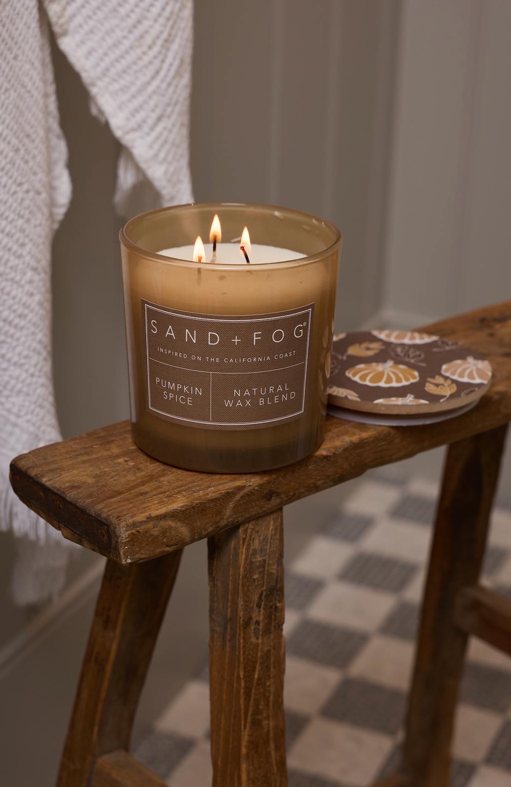 Elegant Pumpkin Spice 21 oz scented candle