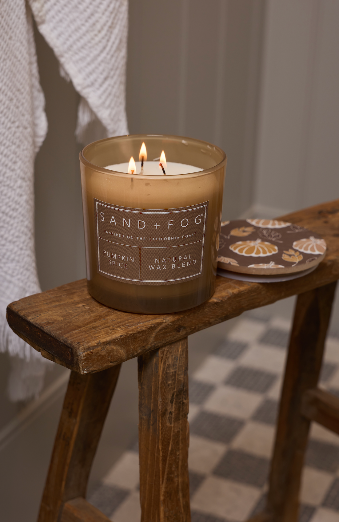 Elegant Pumpkin Spice 21 oz scented candle