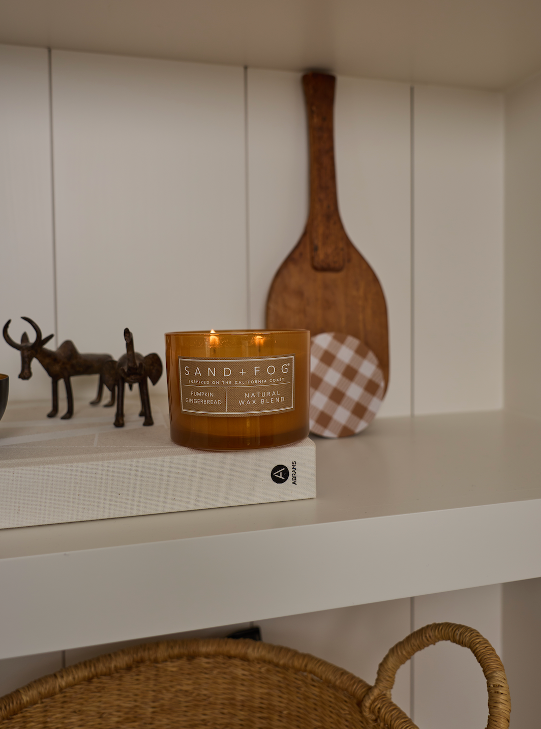 Elegant Pumpkin Gingerbread 12 oz scented candle