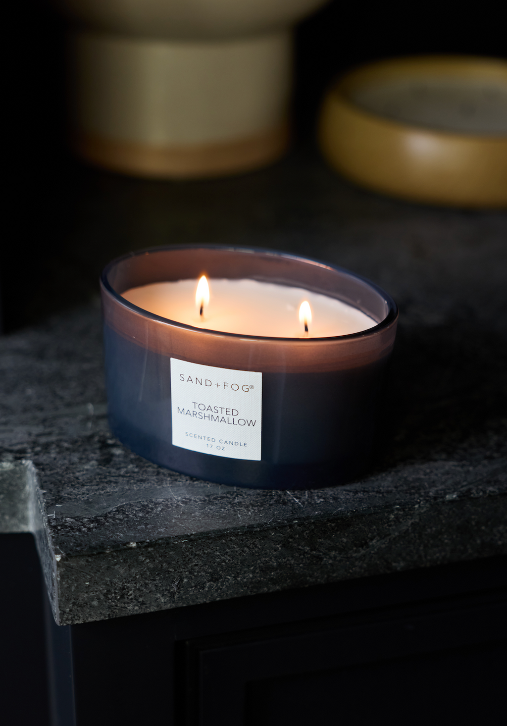 Elegant Toasted Marshmallow 17 oz scented candle