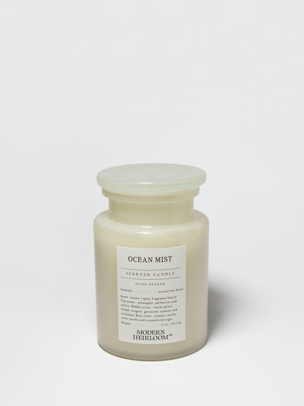 Elegant Ocean Mist 12 oz scented candle