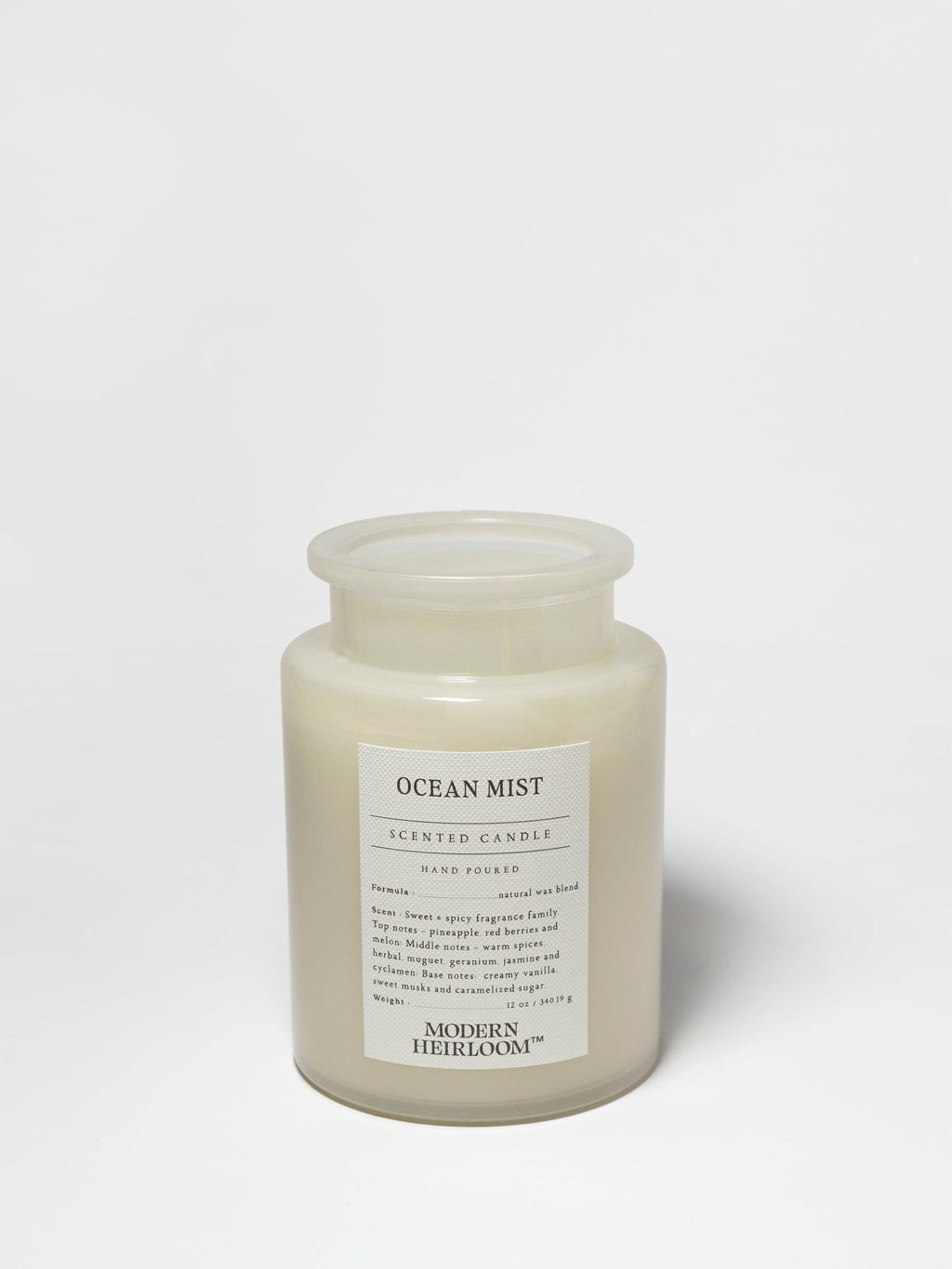 Elegant Ocean Mist 12 oz scented candle
