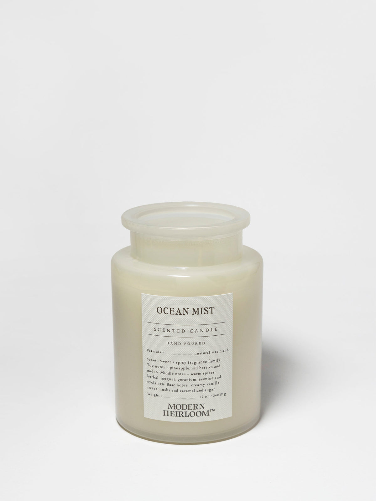 Elegant Ocean Mist 12 oz scented candle