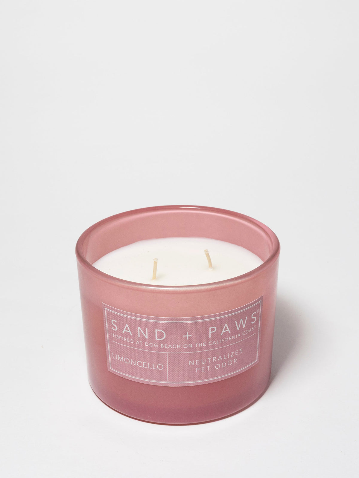 Elegant Sand + Paws Limoncello 12 oz scented candle
