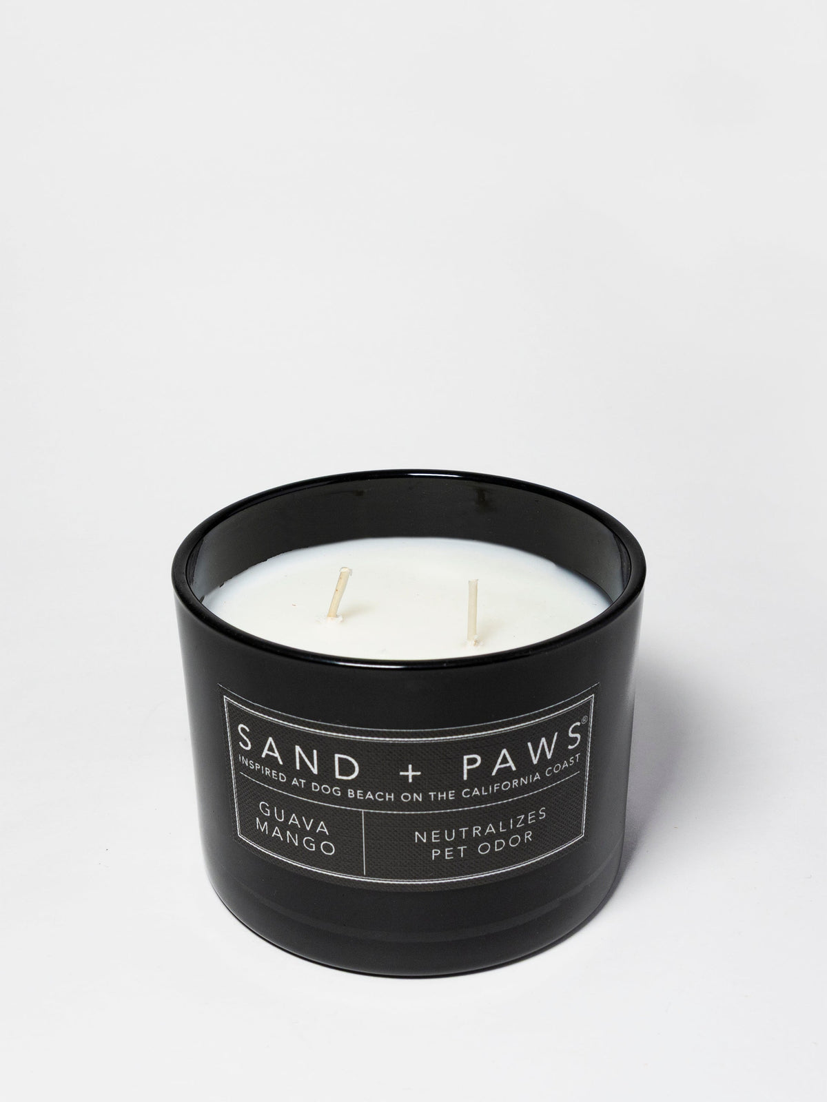 Elegant Sand + Paws Guava Mango 12 oz scented candle