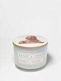 Elegant Sand + Paws California Citron 12 oz scented candle