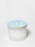 Elegant Sand + Paws Clean Waves 12 oz scented candle