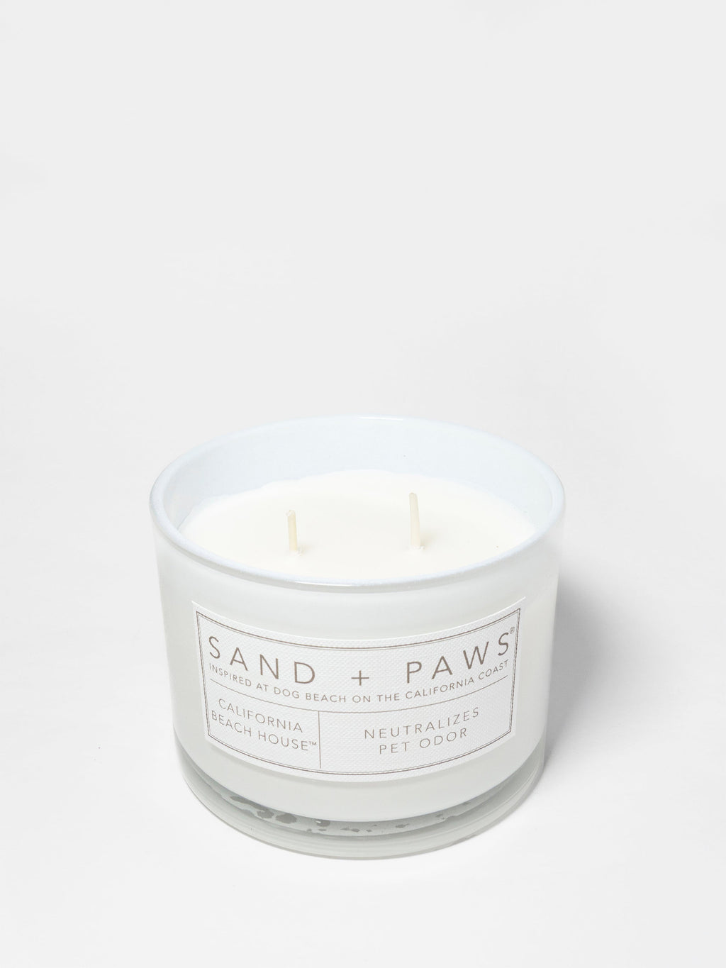 Elegant Sand + Paws California Beach House 12 oz scented candle