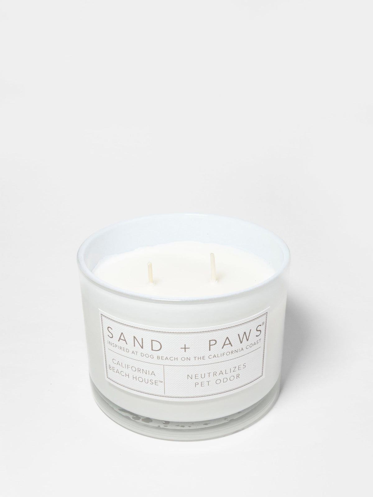 Elegant Sand + Paws California Beach House 12 oz scented candle