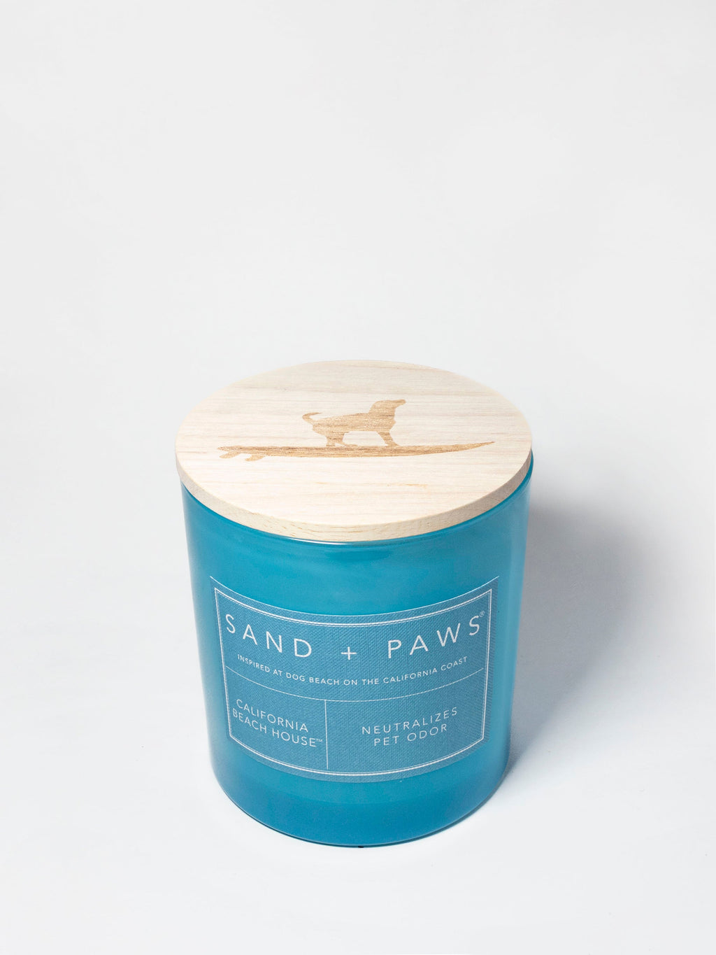 Elegant Sand + Paws California Beach House 21 oz scented candle