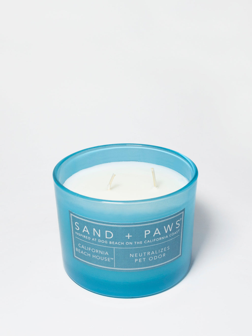 Elegant Sand + Paws California Beach House 12 oz scented candle